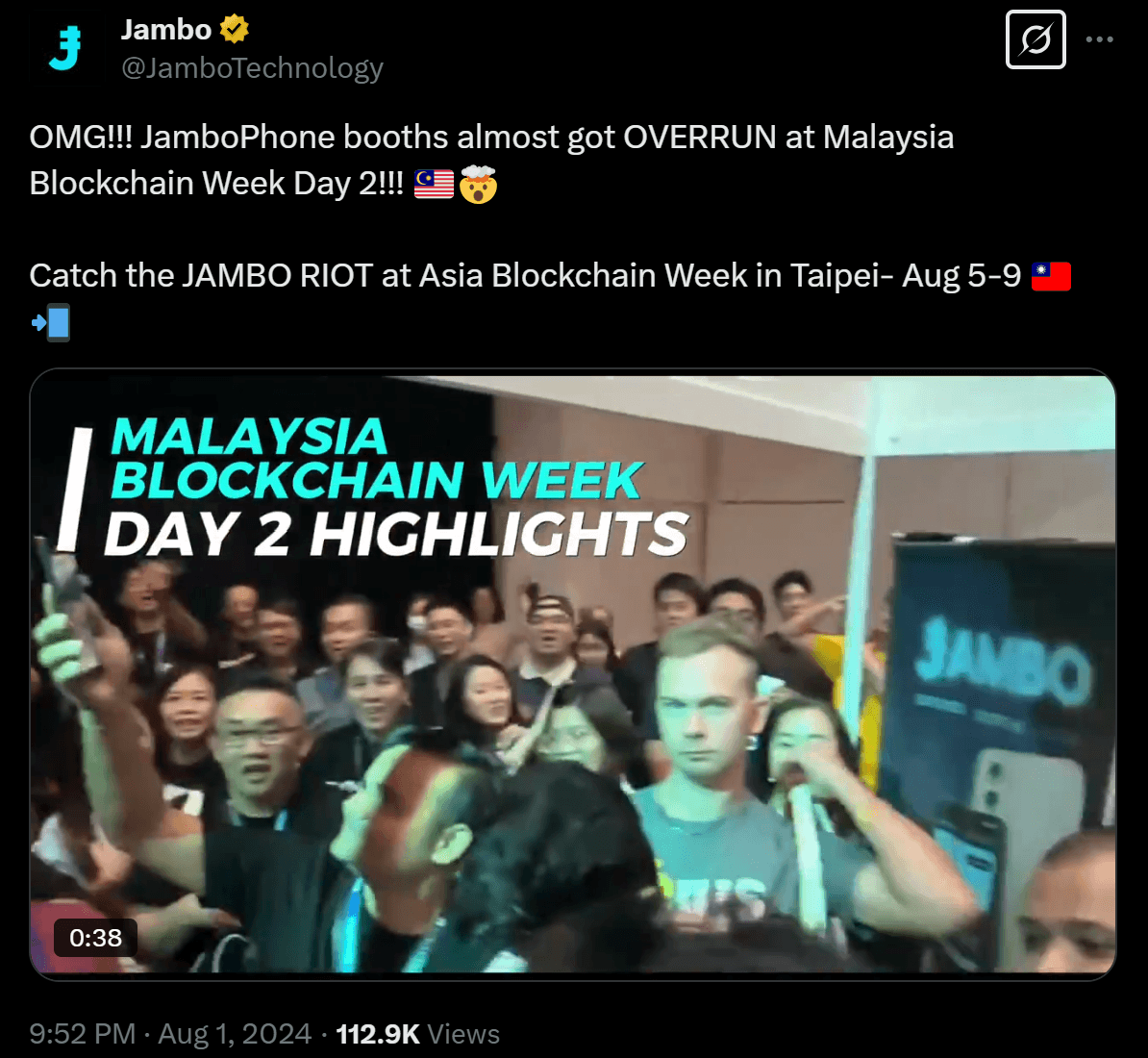JamboPhone Booths almost got OVERRUN in Malaysia
