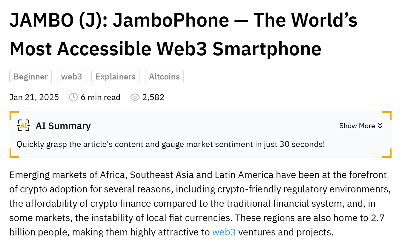 ByBit - What is Jambo?